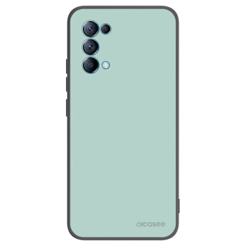 Picasee Μαύρη θήκη σιλικόνης για OPPO A16s - Pastel Charm