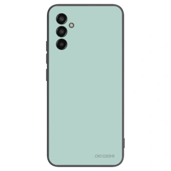 Picasee Μαύρη θήκη σιλικόνης για Samsung Galaxy M13 M135F - Pastel Charm