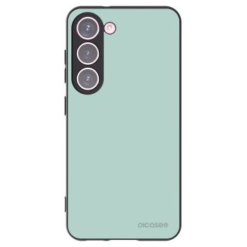 Picasee Μαύρη θήκη σιλικόνης για Samsung Galaxy S23 5G - Pastel Charm
