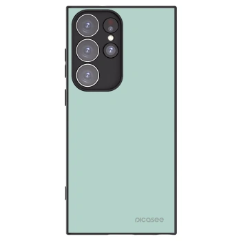 Picasee Μαύρη θήκη σιλικόνης για Samsung Galaxy S23 Ultra 5G - Pastel Charm