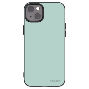 Picasee Μαύρη θήκη σιλικόνης για Apple iPhone 15 Plus - Pastel Charm