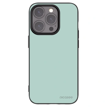 Picasee Μαύρη θήκη σιλικόνης για Apple iPhone 15 Pro - Pastel Charm