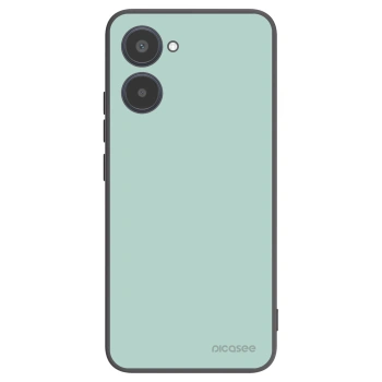 Picasee Μαύρη θήκη σιλικόνης για Realme 10 4G - Pastel Charm