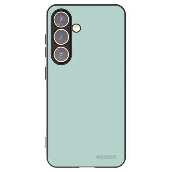 Picasee Μαύρη θήκη σιλικόνης για Samsung Galaxy S24 S921B 5G - Pastel Charm
