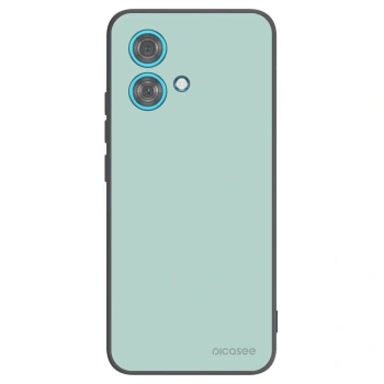 Picasee Μαύρη θήκη σιλικόνης για Motorola Edge 40 Neo - Pastel Charm
