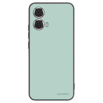 Picasee Μαύρη θήκη σιλικόνης για Motorola Moto G85 - Pastel Charm