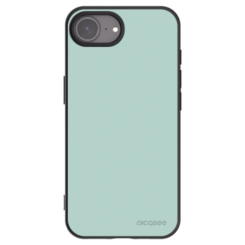 Picasee Μαύρη θήκη σιλικόνης για Apple iPhone 16e - Pastel Charm