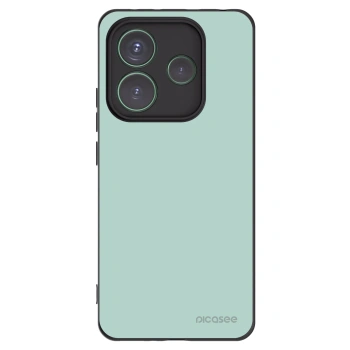 Picasee Μαύρη θήκη σιλικόνης για Xiaomi Redmi Note 14 5G - Pastel Charm