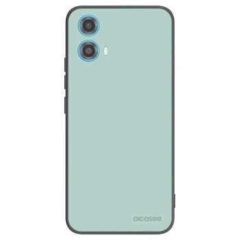 Picasee Μαύρη θήκη σιλικόνης για Motorola Moto G34 5G - Pastel Charm