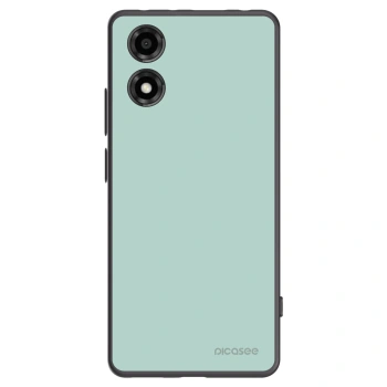 Picasee Μαύρη θήκη σιλικόνης για Motorola Moto E14 - Pastel Charm