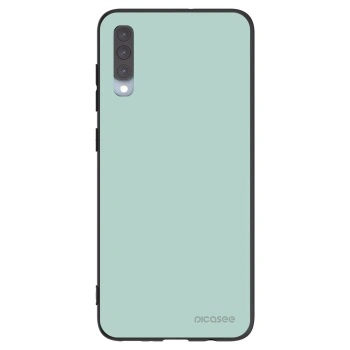Picasee Μαύρη θήκη σιλικόνης για Samsung Galaxy A70 A705F - Pastel Charm