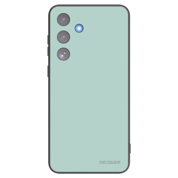 Picasee Μαύρη θήκη σιλικόνης για Samsung Galaxy S25 FE 5G - Pastel Charm