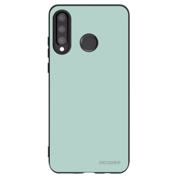 Picasee Μαύρη θήκη σιλικόνης για Huawei P30 Lite - Pastel Charm