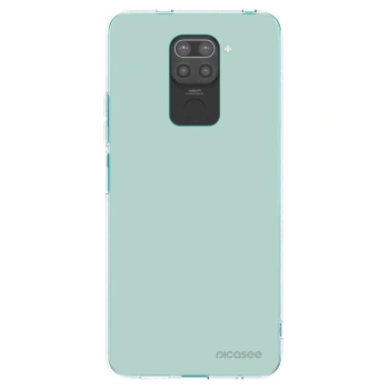 Picasee Μαύρη θήκη σιλικόνης για Xiaomi Redmi Note 9 - Pastel Charm