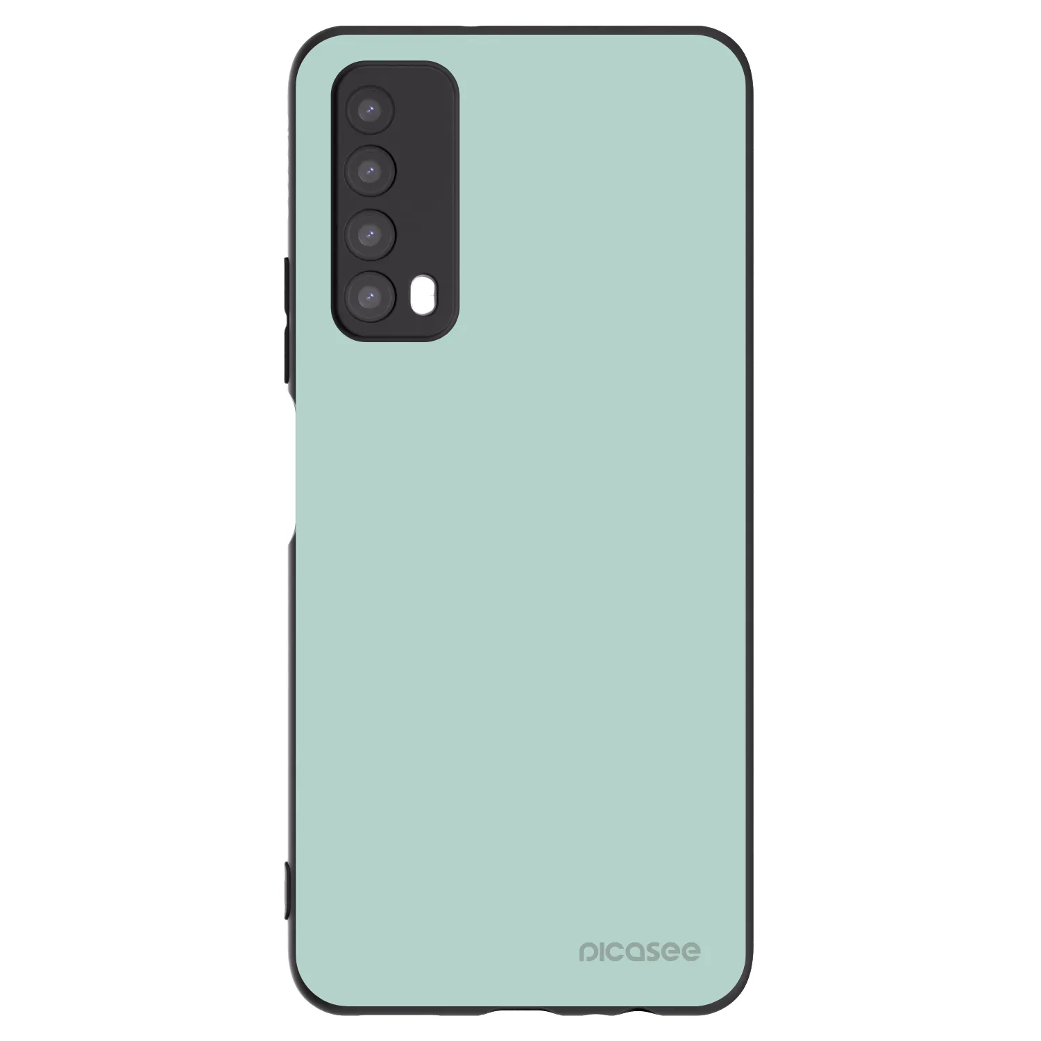 Picasee Μαύρη θήκη σιλικόνης για Huawei P Smart 2021 - Pastel Charm