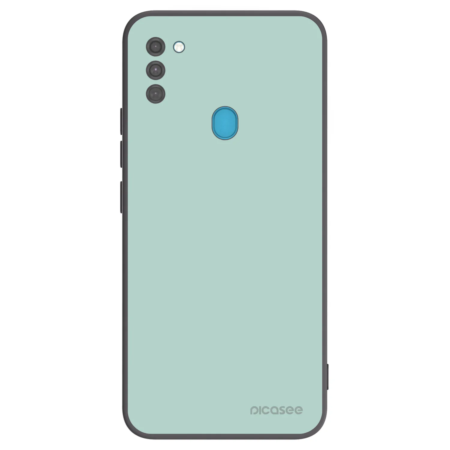 Picasee Μαύρη θήκη σιλικόνης για Samsung Galaxy M11 - Pastel Charm