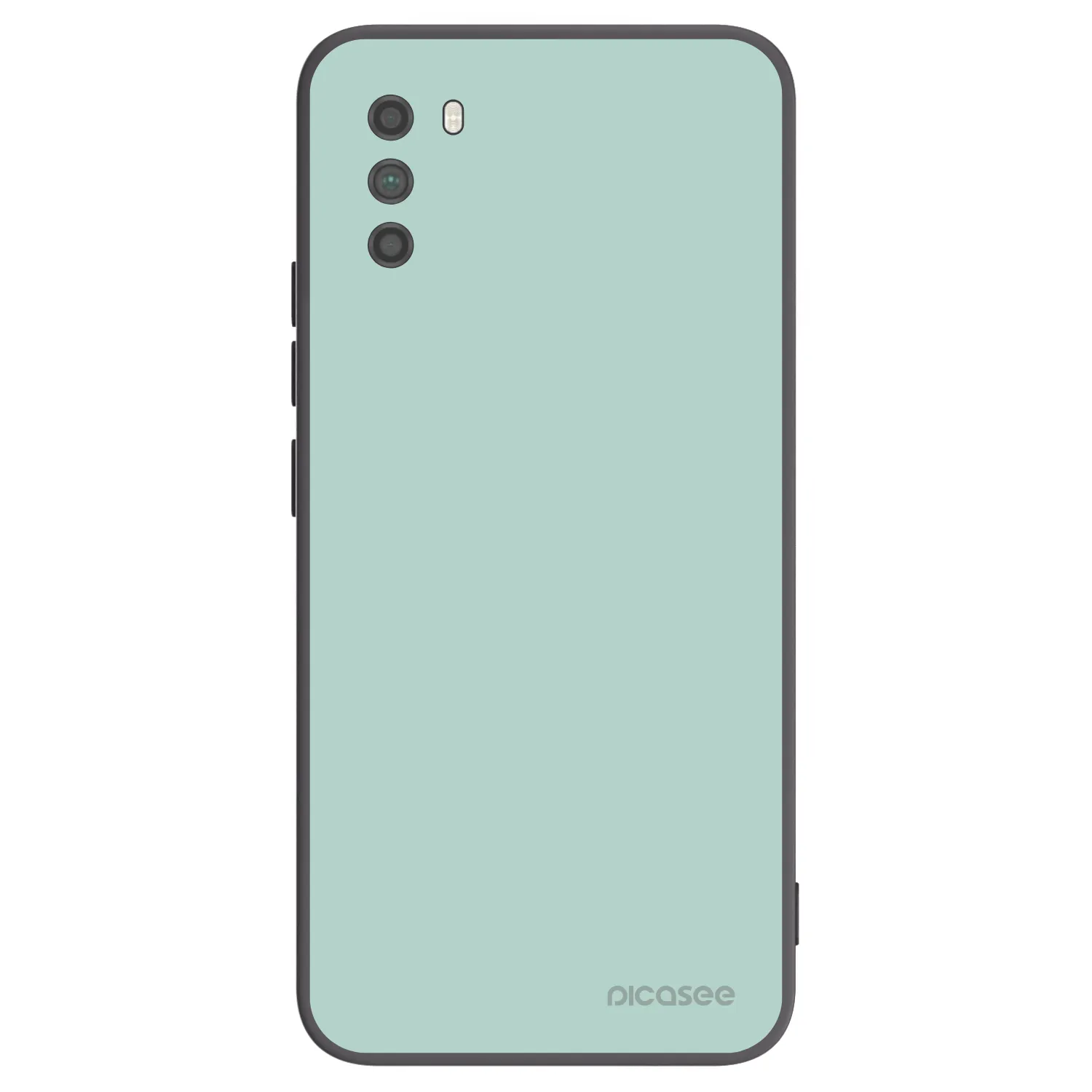 Picasee Μαύρη θήκη σιλικόνης για Xiaomi Poco M3 - Pastel Charm