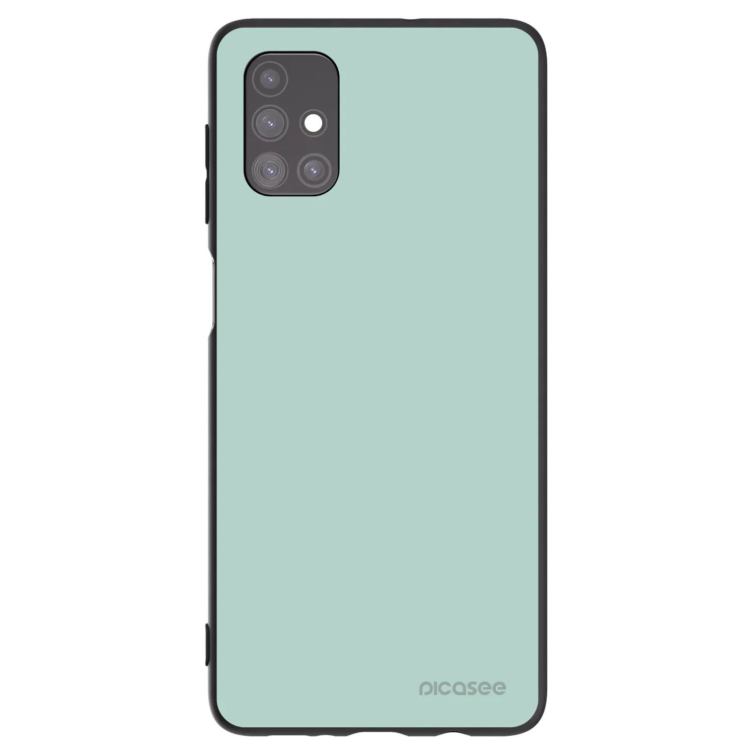 Picasee Μαύρη θήκη σιλικόνης για Samsung Galaxy M51 M515F - Pastel Charm