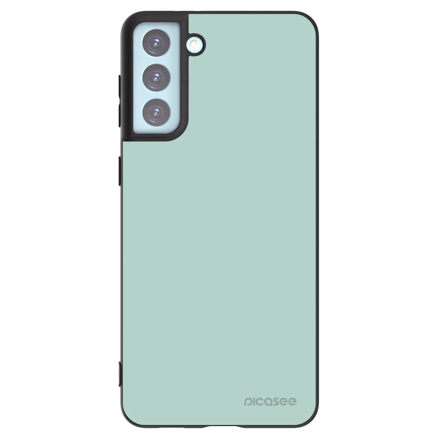 Picasee Μαύρη θήκη σιλικόνης για Samsung Galaxy S21+ 5G G996F - Pastel Charm
