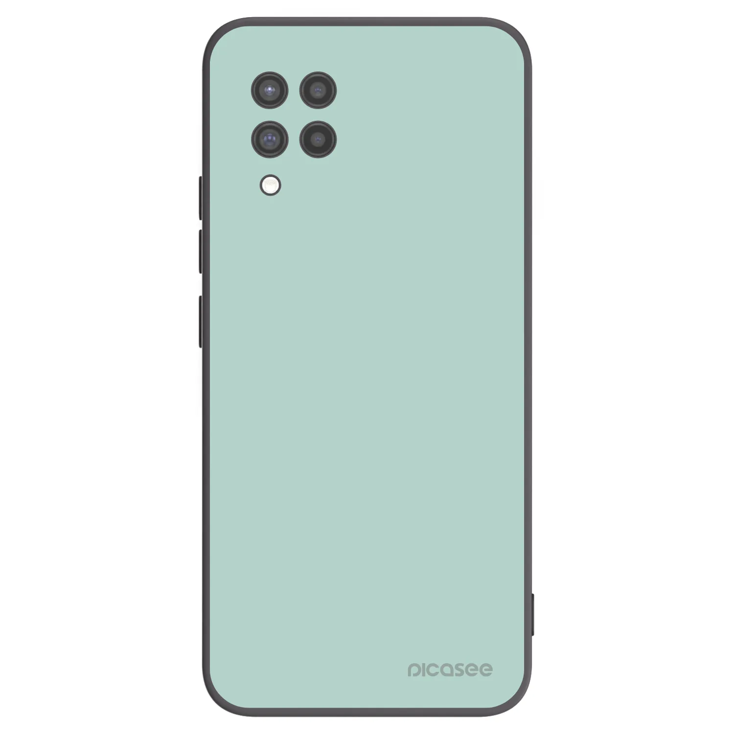 Picasee Μαύρη θήκη σιλικόνης για Samsung Galaxy A42 A426B - Pastel Charm