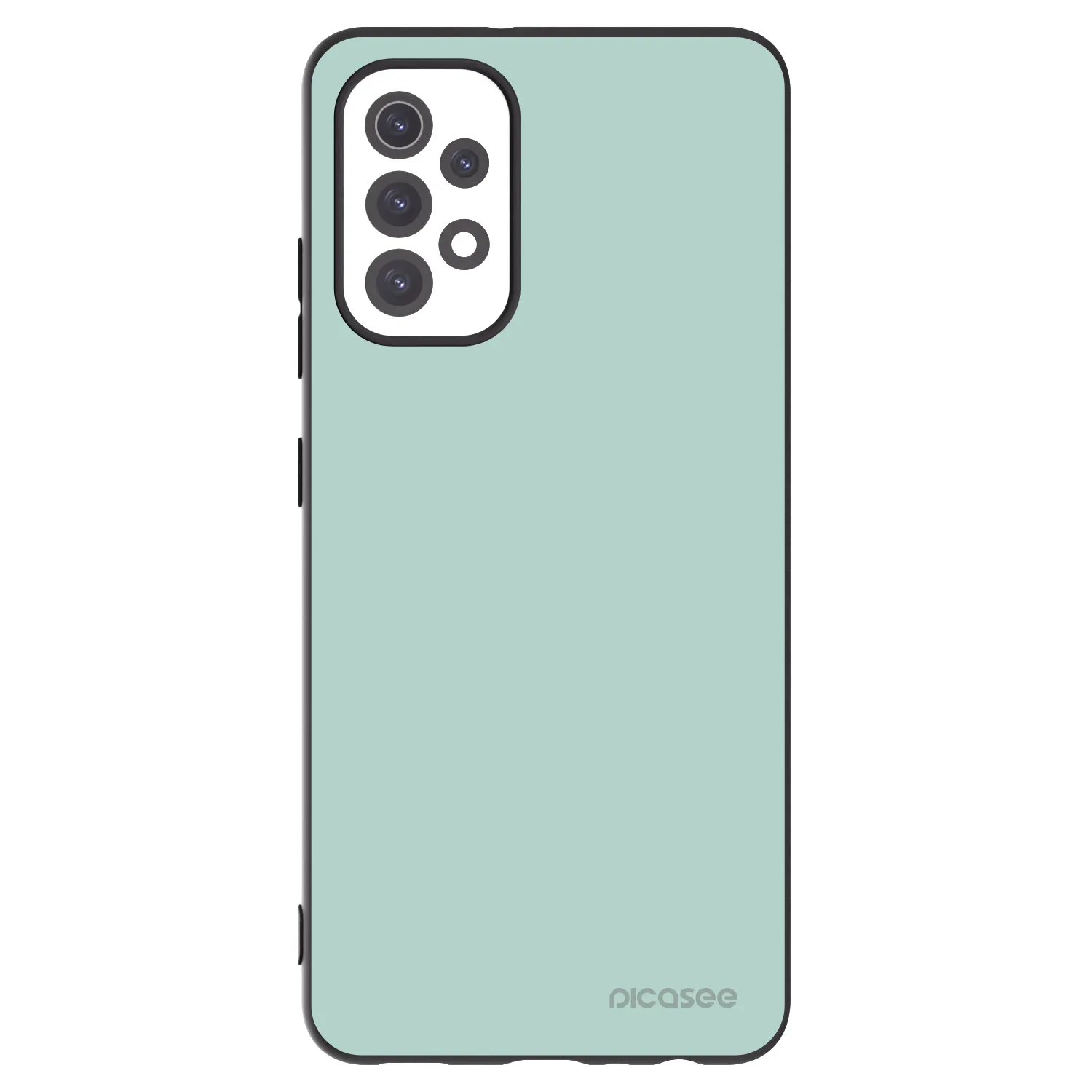 Picasee Μαύρη θήκη σιλικόνης για Samsung Galaxy A32 5G A326B - Pastel Charm