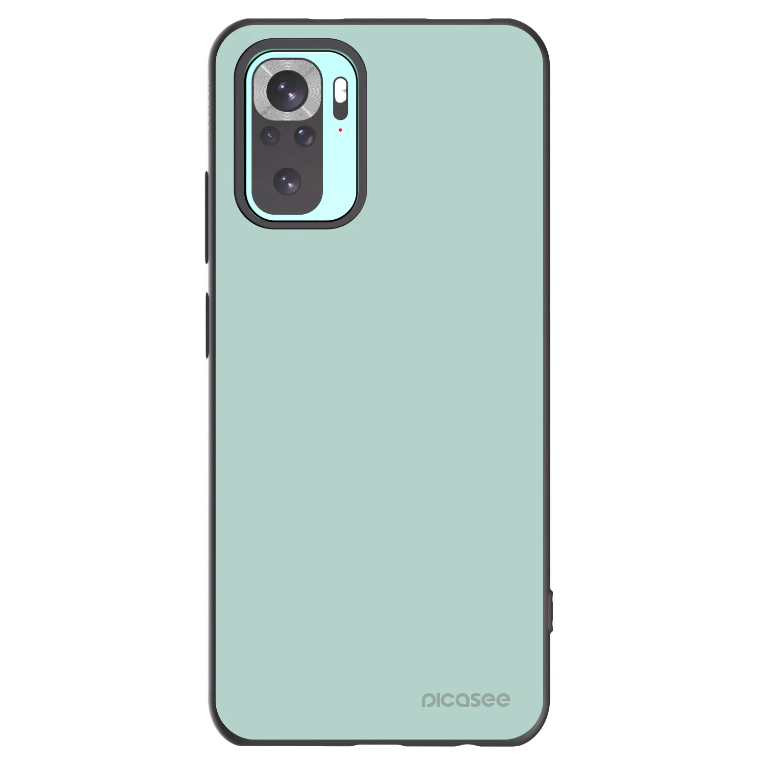 Picasee Μαύρη θήκη σιλικόνης για Xiaomi Redmi Note 10 Pro - Pastel Charm