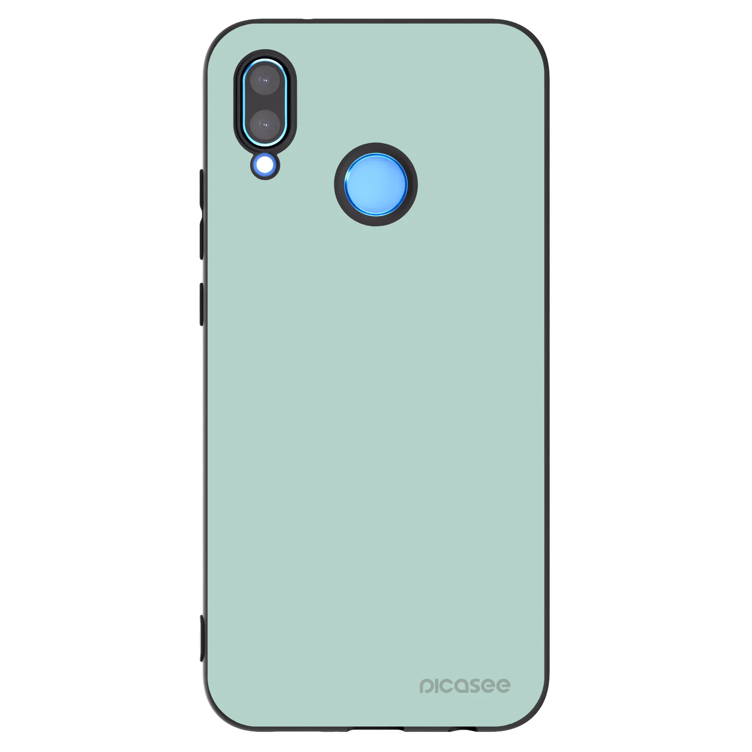 Picasee Μαύρη θήκη σιλικόνης για Huawei P20 Lite - Pastel Charm