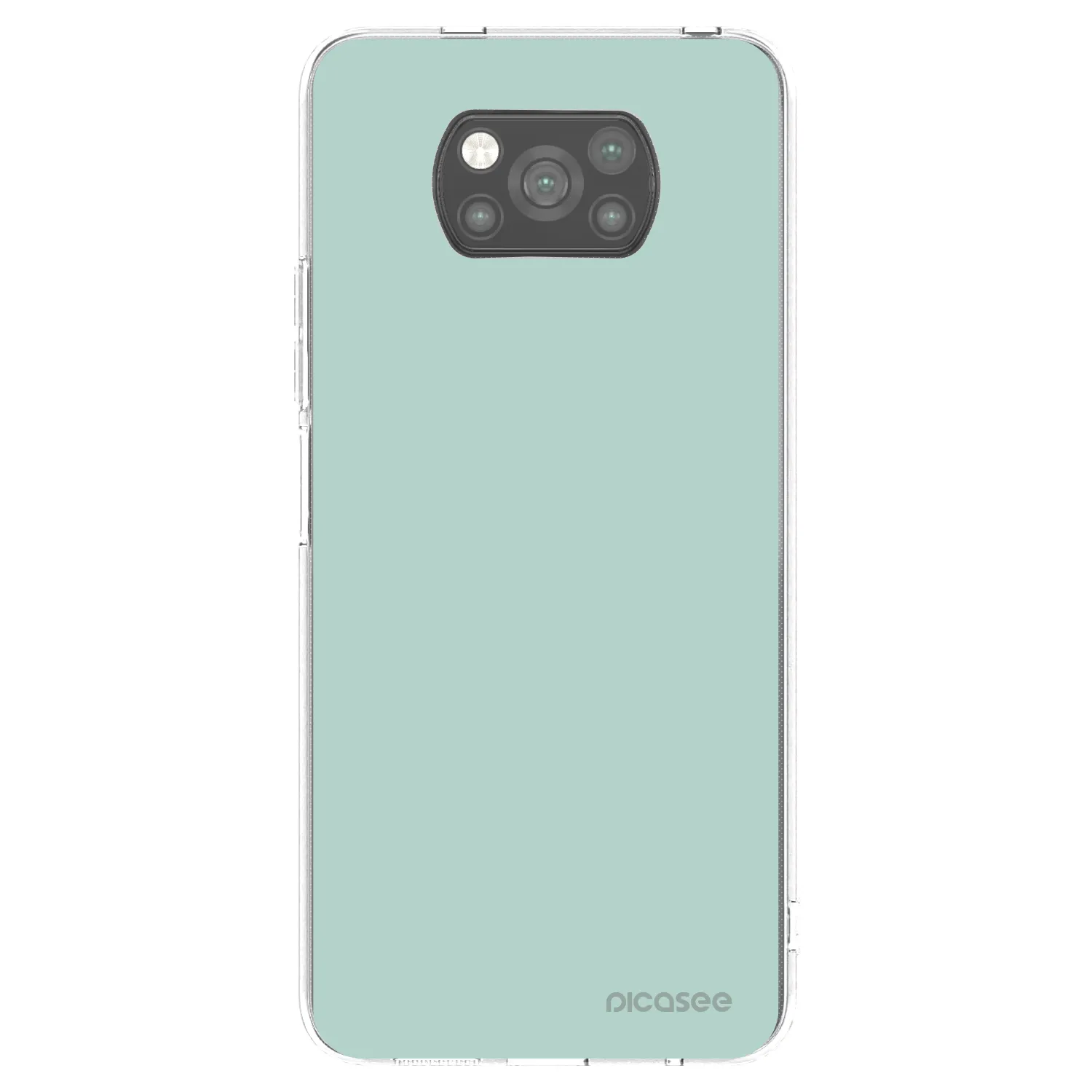 Picasee Μαύρη θήκη σιλικόνης για Xiaomi Poco X3 Pro - Pastel Charm