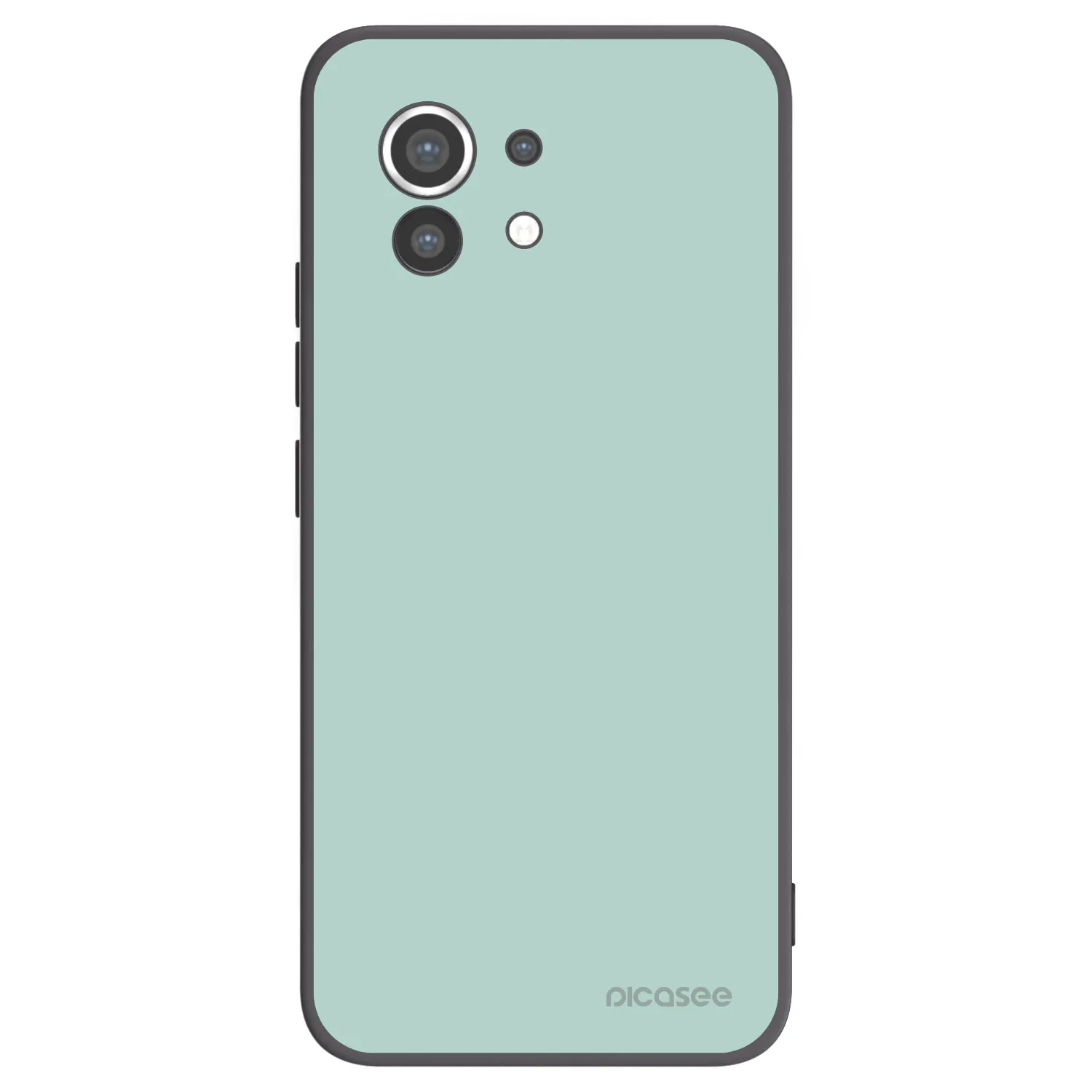 Picasee Μαύρη θήκη σιλικόνης για Xiaomi Mi 11 - Pastel Charm