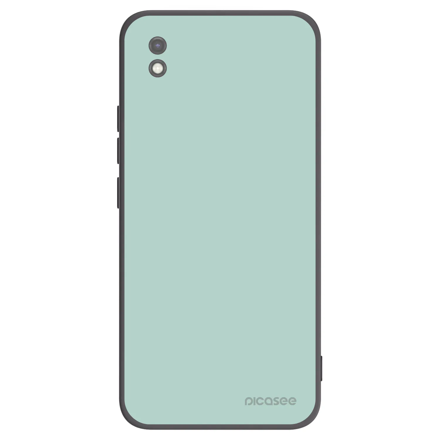 Picasee Μαύρη θήκη σιλικόνης για Xiaomi Redmi 9AT - Pastel Charm