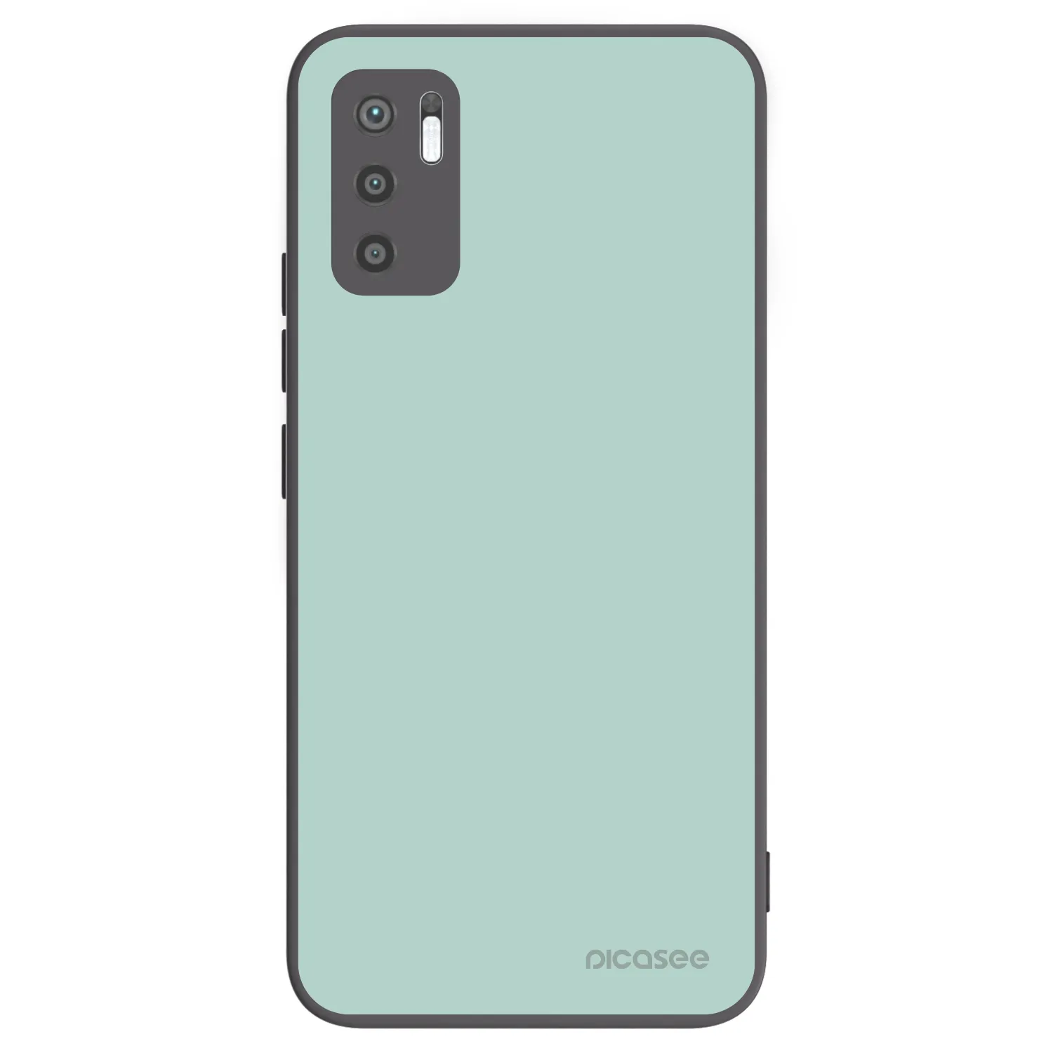 Picasee Μαύρη θήκη σιλικόνης για Xiaomi Redmi Note 10 5G - Pastel Charm