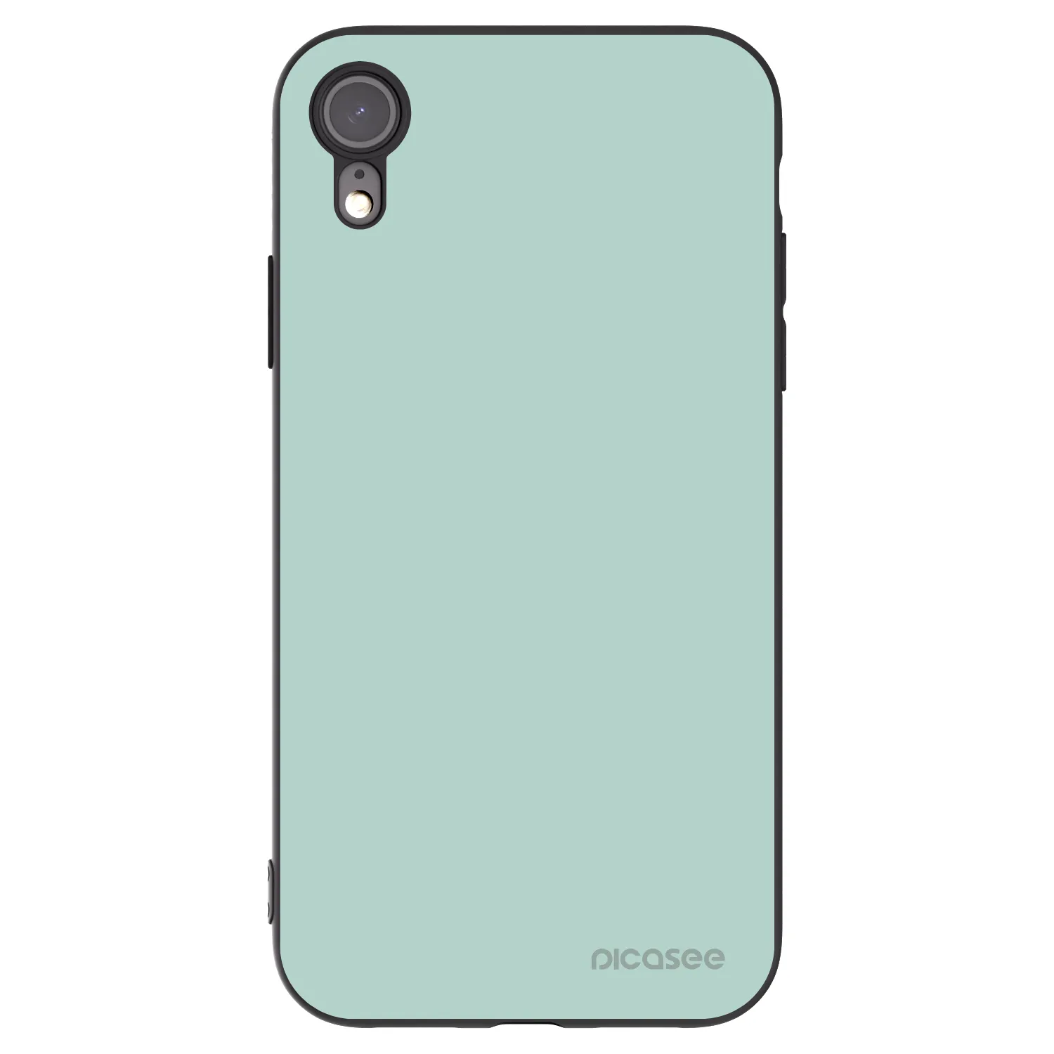 Picasee Μαύρη θήκη σιλικόνης για Apple iPhone 6 Plus/6S Plus - Pastel Charm