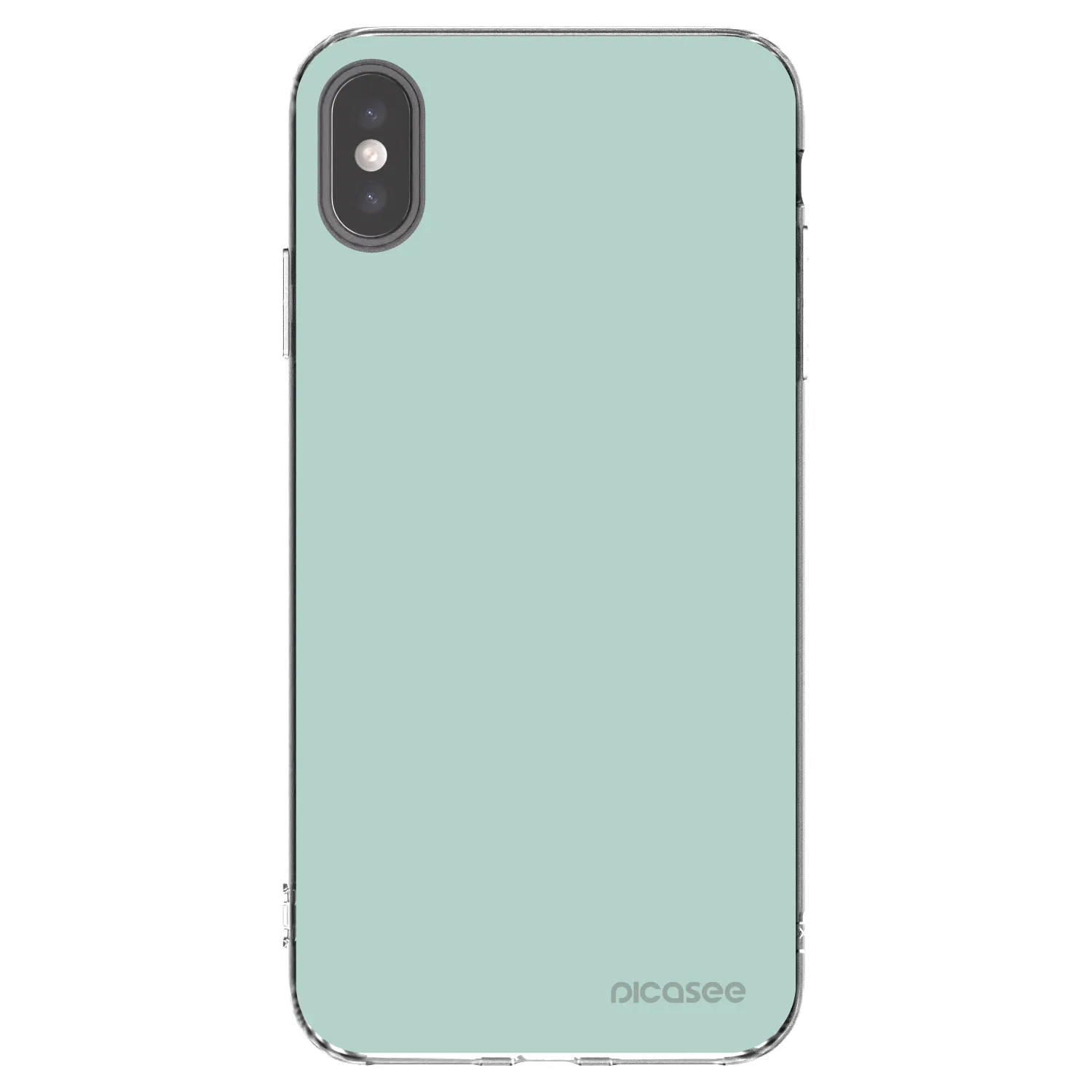 Picasee διαφανής θήκη σιλικόνης Apple iPhone XS Max - Pastel Charm