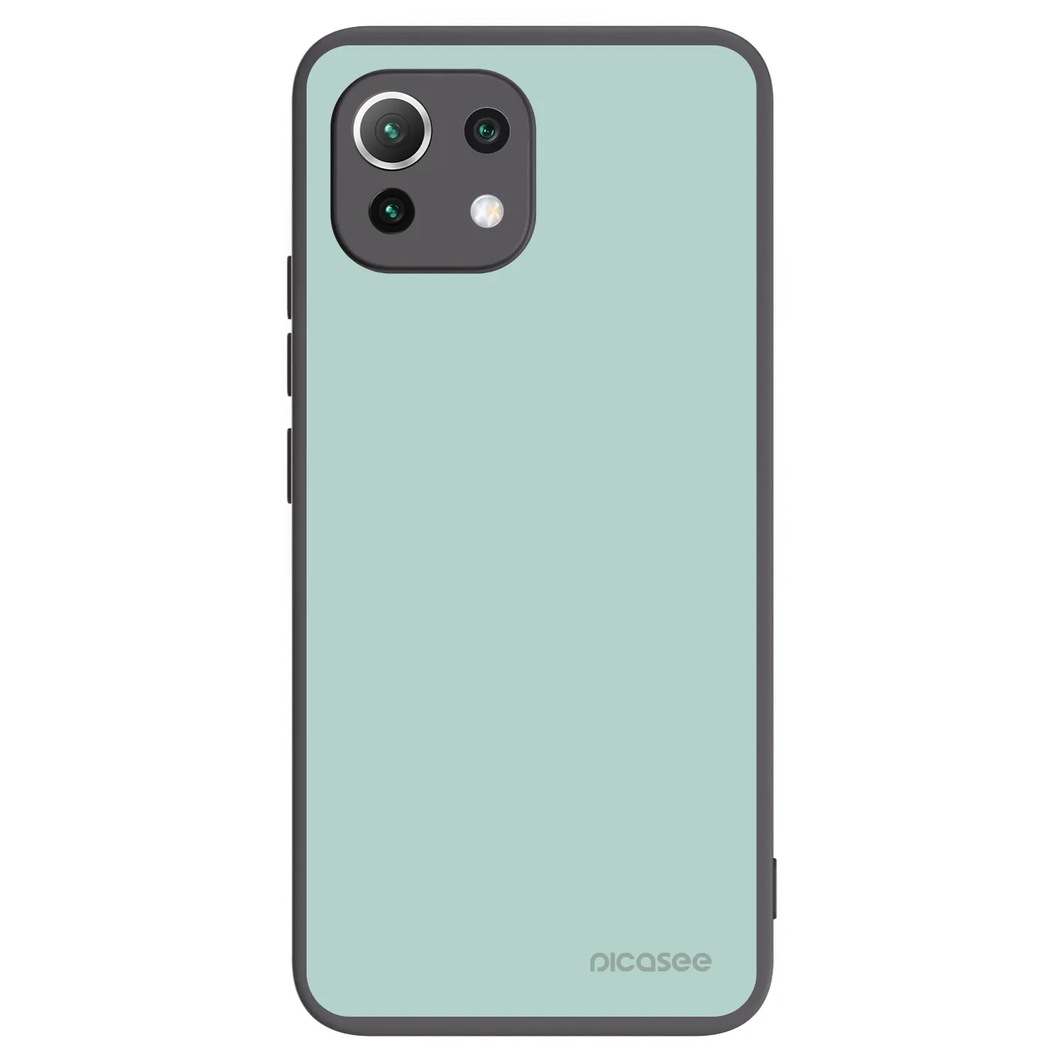 Picasee Μαύρη θήκη σιλικόνης για Xiaomi 11 Lite 5G NE - Pastel Charm