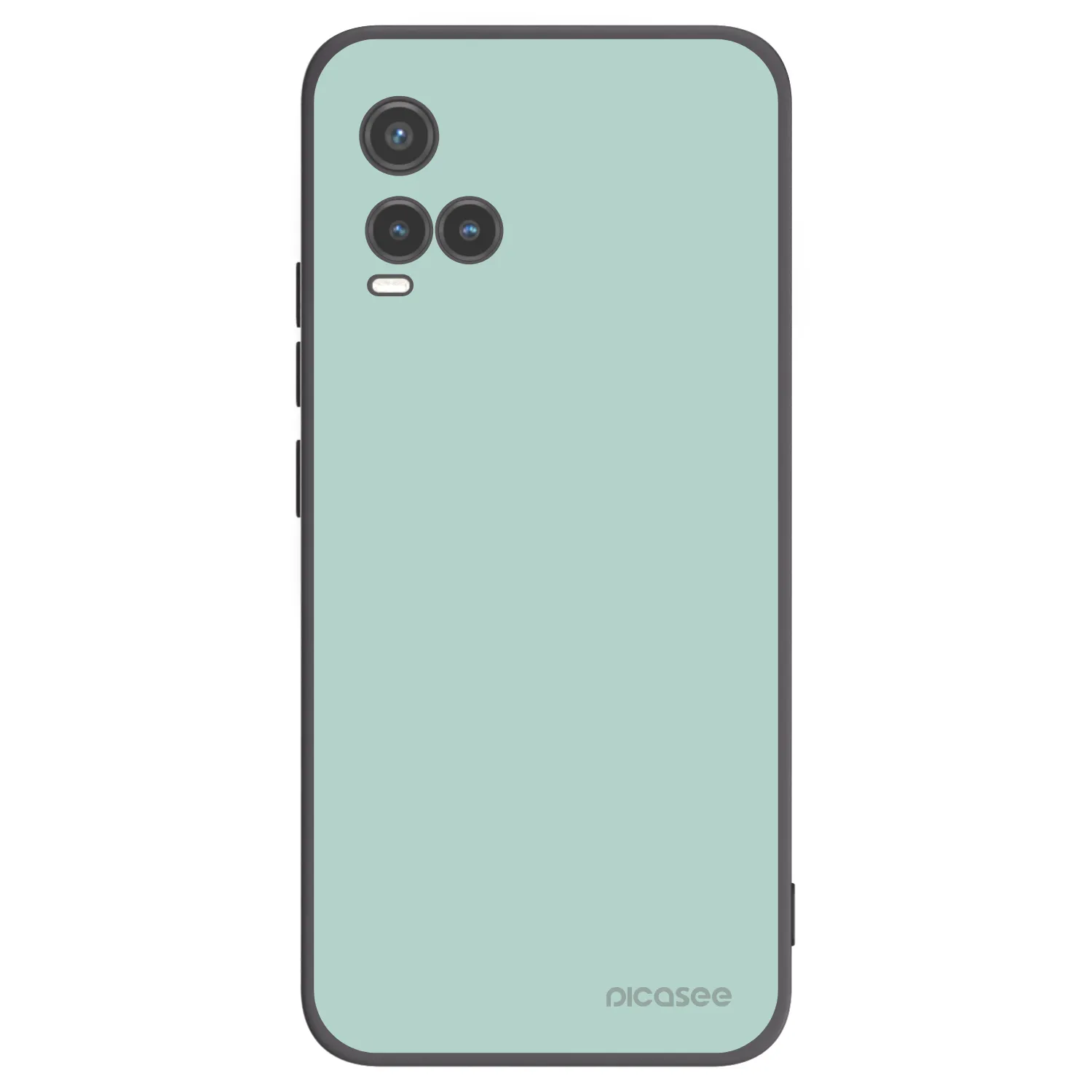 Picasee Μαύρη θήκη σιλικόνης για Vivo Y33s - Pastel Charm