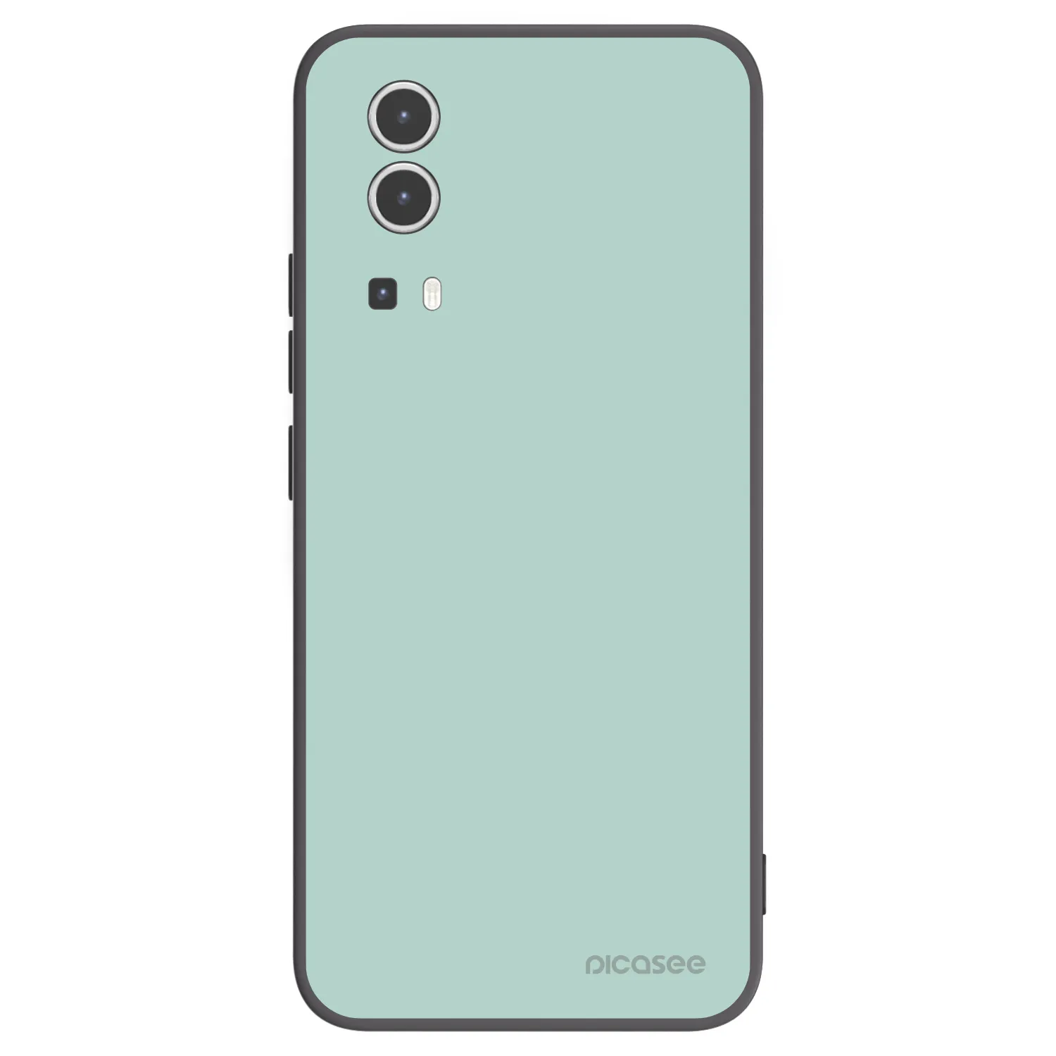 Picasee Μαύρη θήκη σιλικόνης για Vivo Y72 5G - Pastel Charm
