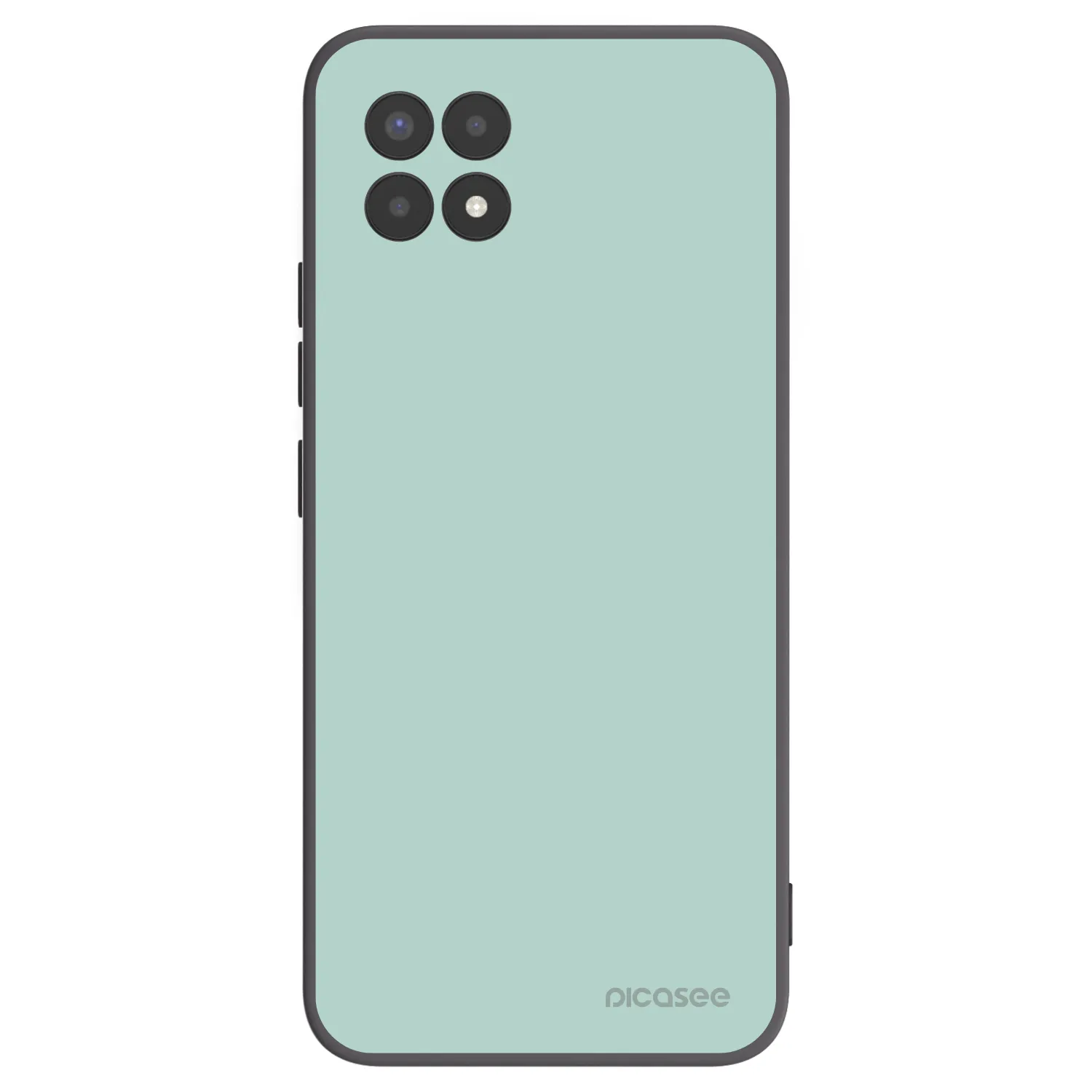 Picasee Μαύρη θήκη σιλικόνης για Realme 8i - Pastel Charm
