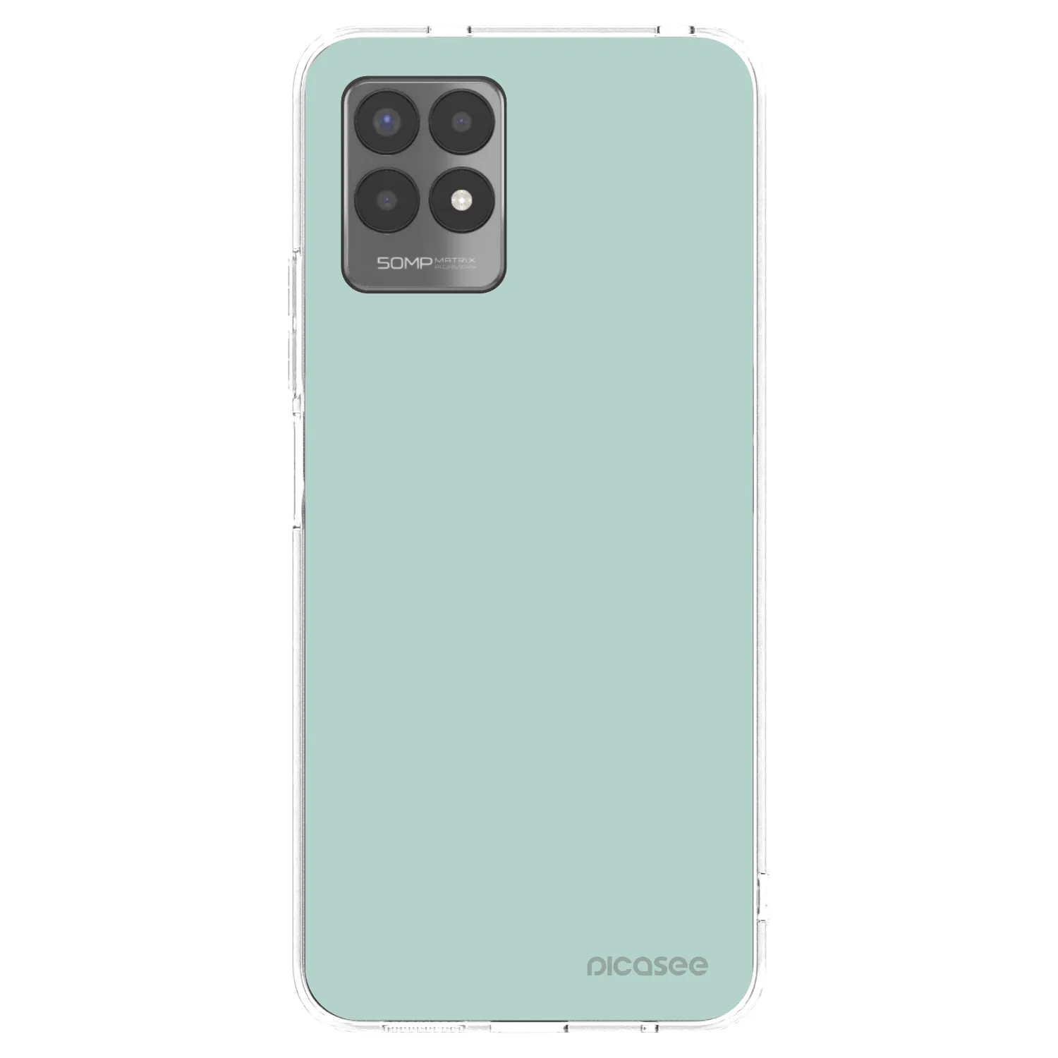 Picasee διαφανής θήκη σιλικόνης Realme 8i - Pastel Charm
