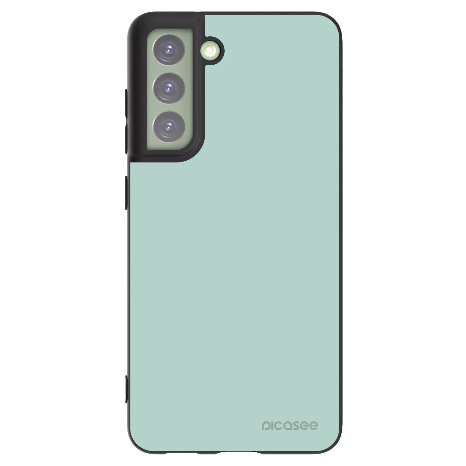 Picasee Μαύρη θήκη σιλικόνης για Samsung Galaxy S21 FE 5G - Pastel Charm