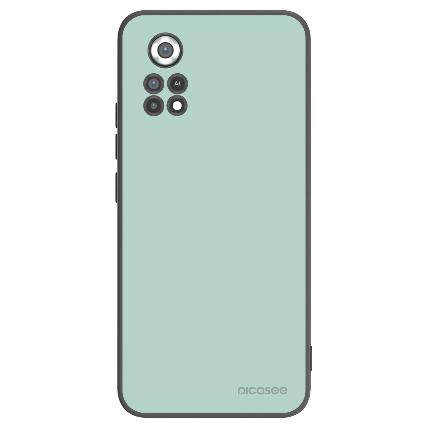 Picasee Μαύρη θήκη σιλικόνης για Xiaomi Poco X4 Pro 5G - Pastel Charm