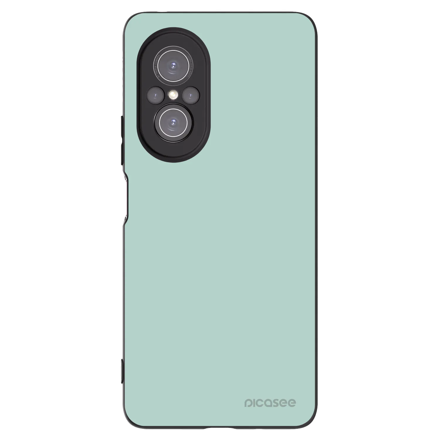 Picasee Μαύρη θήκη σιλικόνης για Huawei Nova 9 SE - Pastel Charm