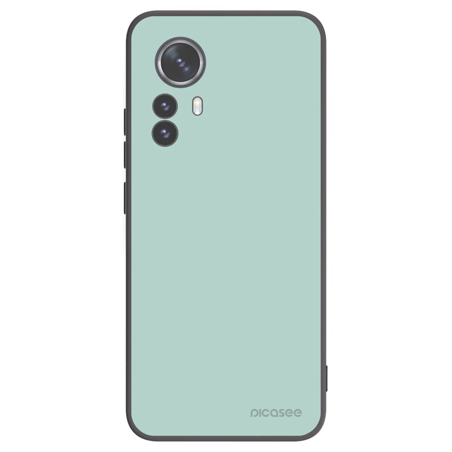 Picasee Μαύρη θήκη σιλικόνης για Xiaomi 12 Pro - Pastel Charm