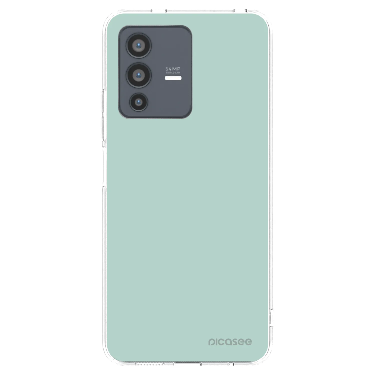 Picasee διαφανής θήκη σιλικόνης Vivo V23 5G - Pastel Charm