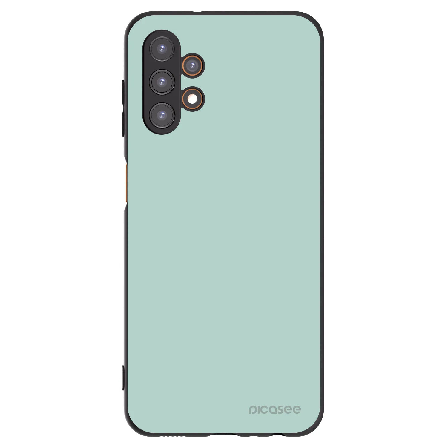 Picasee Μαύρη θήκη σιλικόνης για Samsung Galaxy A13 4G A135 - Pastel Charm