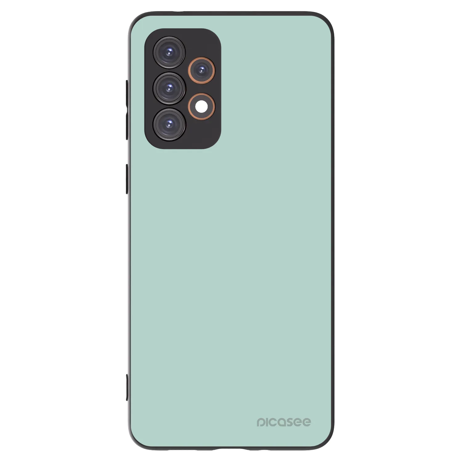 Picasee Μαύρη θήκη σιλικόνης για Samsung Galaxy A33 5G A336 - Pastel Charm