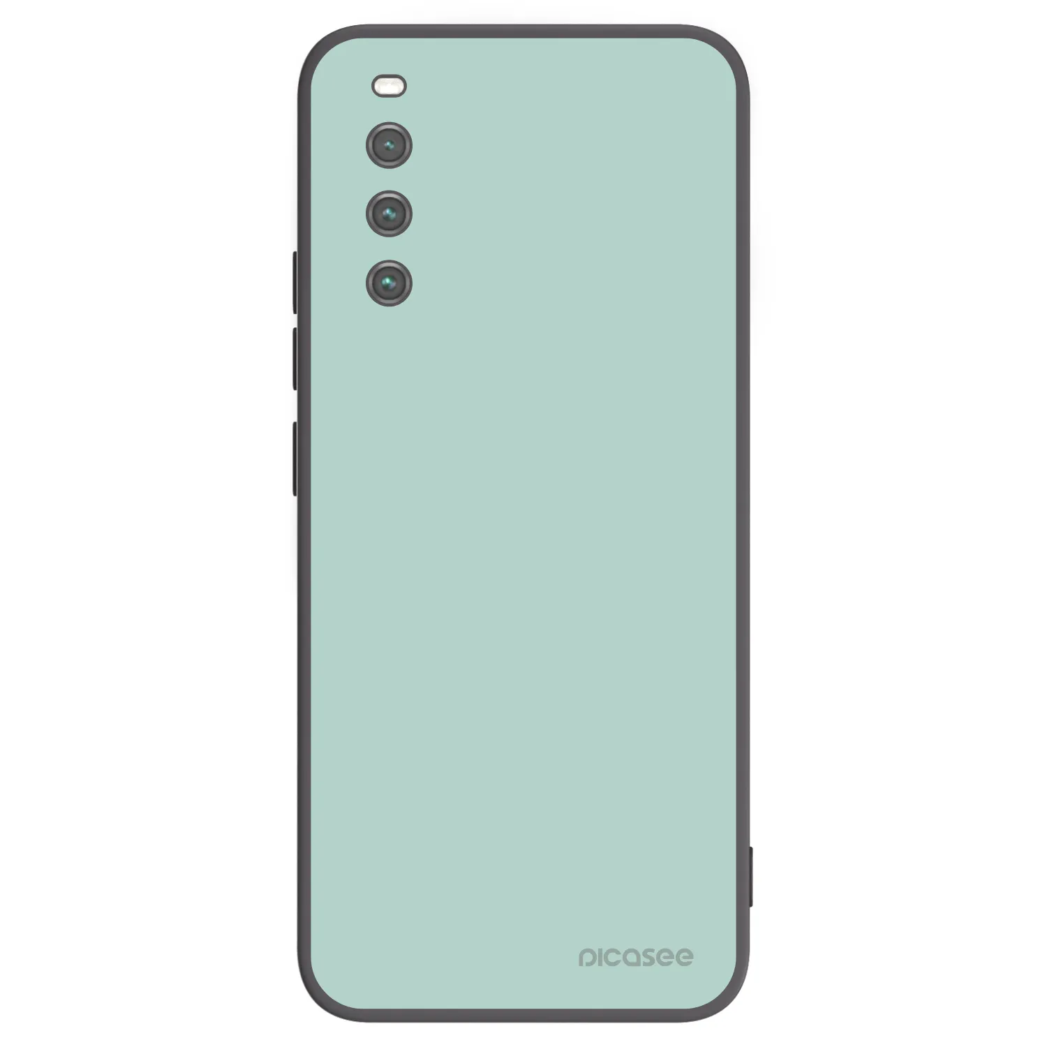 Picasee Μαύρη θήκη σιλικόνης για Sony Xperia 10 IV 5G - Pastel Charm