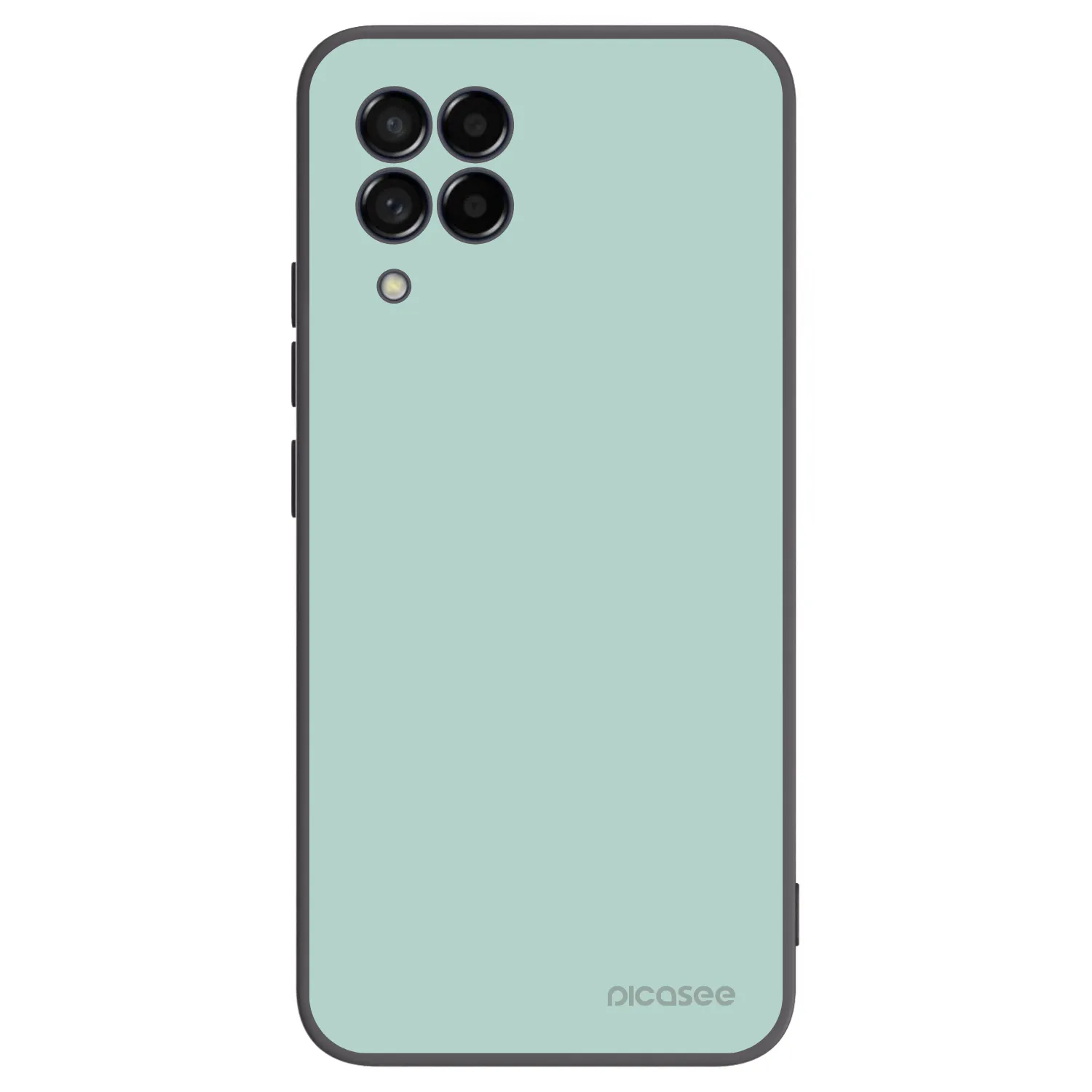 Picasee Μαύρη θήκη σιλικόνης για Samsung Galaxy M53 5G - Pastel Charm