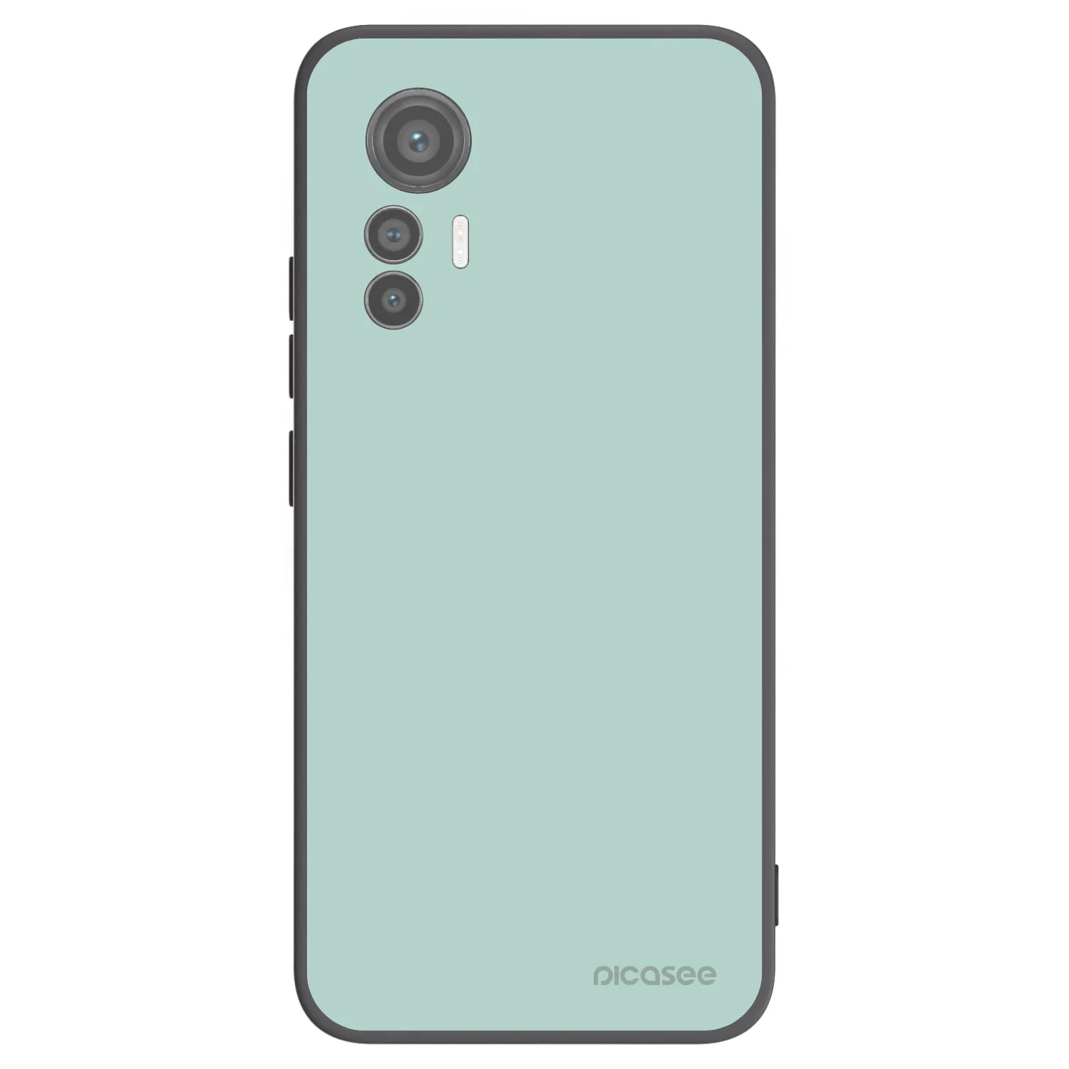 Picasee Μαύρη θήκη σιλικόνης για Xiaomi 12 Lite - Pastel Charm