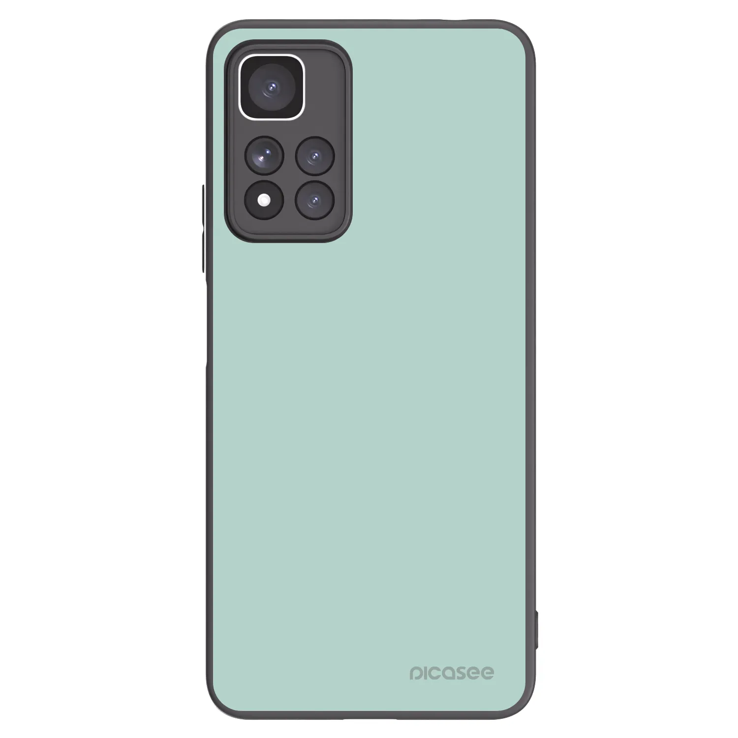 Picasee Μαύρη θήκη σιλικόνης για Xiaomi Redmi Note 11 Pro+ 5G - Pastel Charm