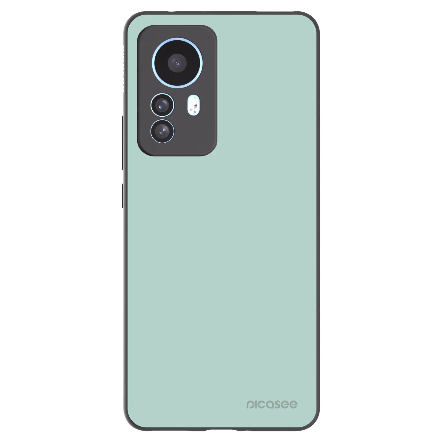 Picasee Μαύρη θήκη σιλικόνης για Xiaomi 12T - Pastel Charm